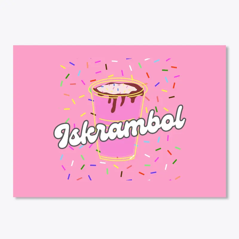 Iskrambol (Ice Scramble) Dessert